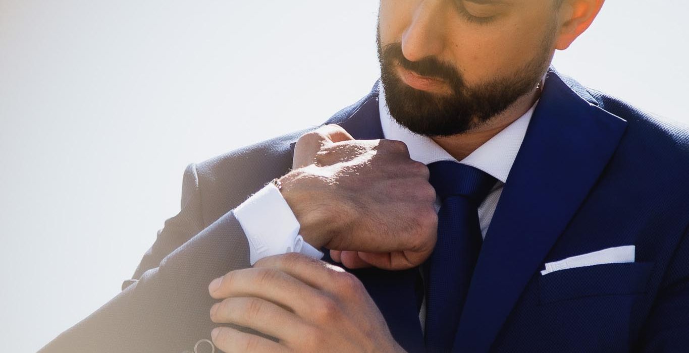 wedding photography - groom photo in crete